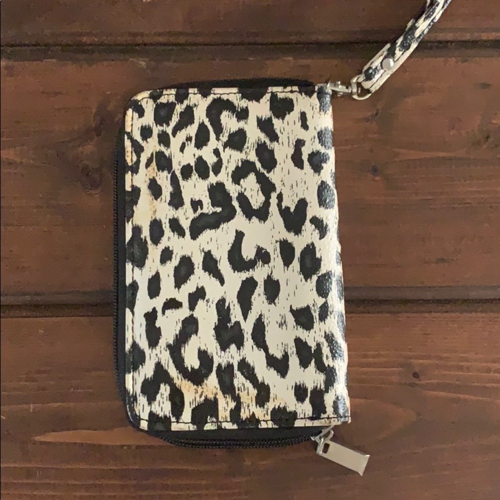 Animal Print Wristlet